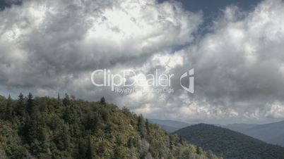 Blue Ridge Parkway Time lapse