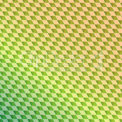 Retro green squared abstract background