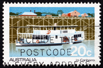 Postage stamp Australia 1979 Passenger Steamer Canberra