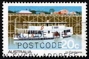 Postage stamp Australia 1979 Passenger Steamer Canberra