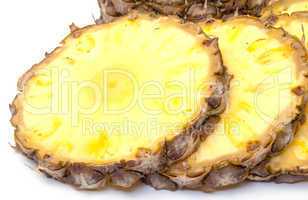 Slice Ripe Pineapple Fruit