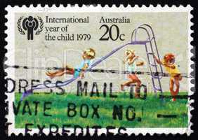 Postage stamp Australia 1979 Children Playing