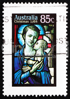 Postage stamp Australia 1997 Madonna and Child