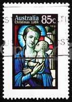 Postage stamp Australia 1997 Madonna and Child