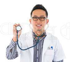 Southeast Asian medical doctor