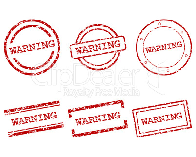 Warning Stempel