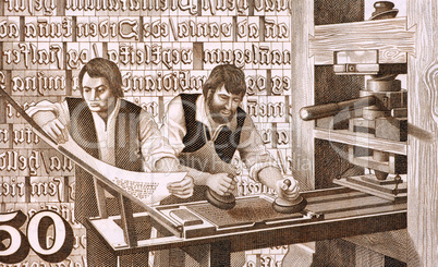 16th Century Printers at Work