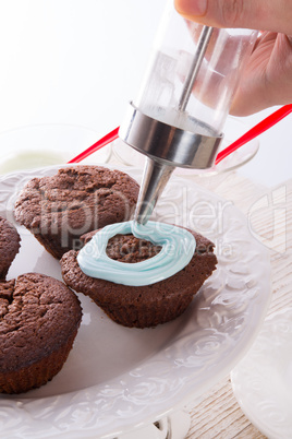 Cupcakes icing