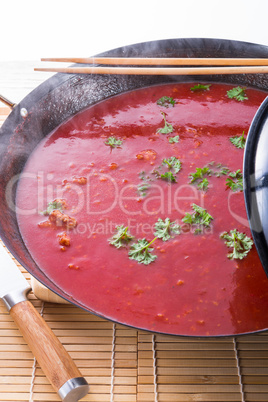 Chinese tomato soup