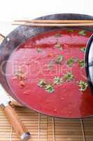 Chinese tomato soup