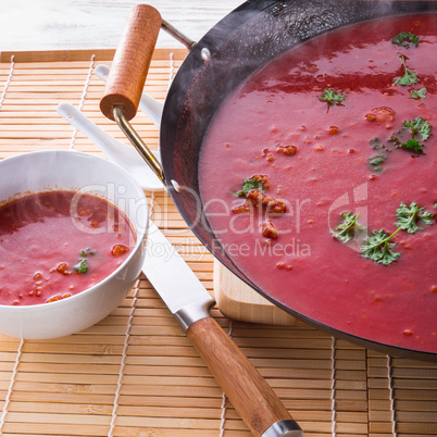Canton tomato soup
