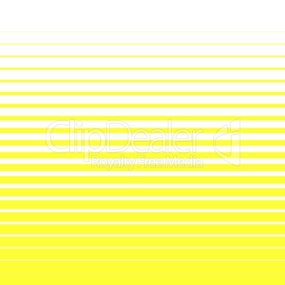 Hintergrund: Schmale und breite gelbe Streifen auf Weiß
