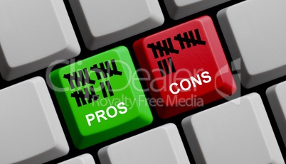 Pros & Cons online