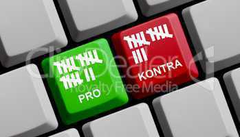 Pro & Kontra online