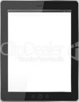 Tablet PC Isolated on White Background