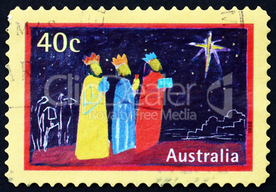 Postage stamp Australia 1998 Magi and Star, Christmas