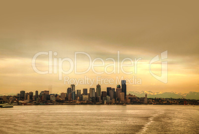 cityscape of seattle