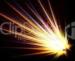 Flash abstract background