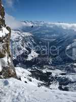 View from Glacier de Diablerets, Derborence