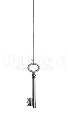 Hanging Old Silver Key