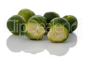 Fresh brussels sprout