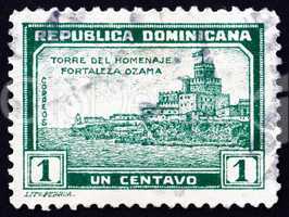 Postage stamp Dominican Republic 1932 Tower of Homage, Ozama For