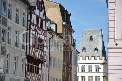 Blick zur Steipe in Trier