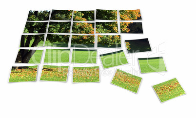Sonniger Herbst - Fotopuzzle