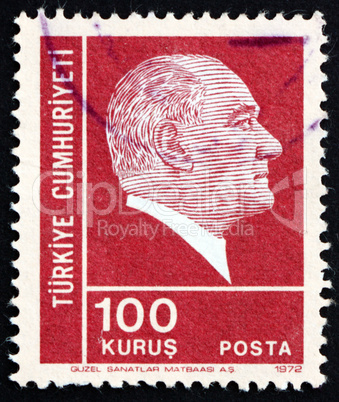 Postage stamp Turkey 1952 Mustafa Kemal Ataturk