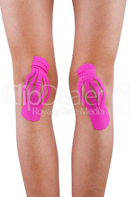 Therapy with kinesio tex tape