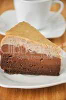 Chestnut Chocolate Cheesecake
