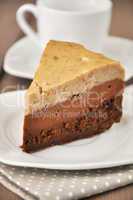 Chestnut Chocolate Cheesecake