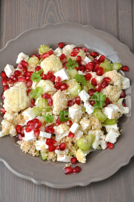 Couscous Granatapfel Salat