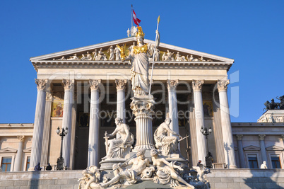 Parlament in Wien