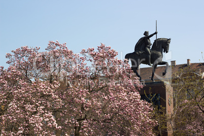King Tomislav statue in Zagreb, Croatia