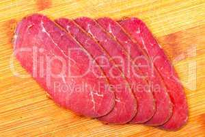 Slices of Smoked Meat