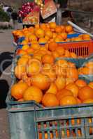 tangerines on the rural market