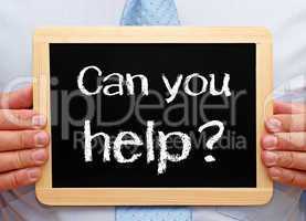 Can you help ?
