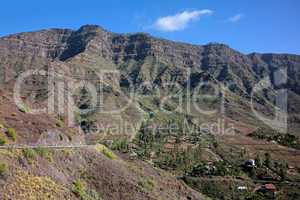 Gran Canaria, Landschaft bei San Nicolas