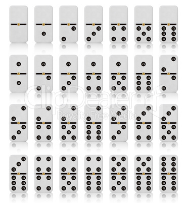 twenty-eight dominoes