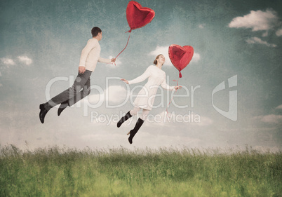 The love helps to fly up