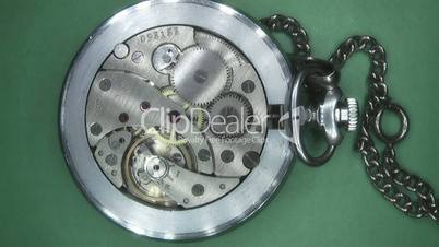 antique pocket watch is broken,