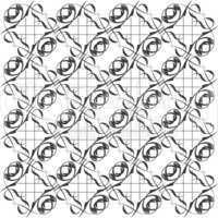 abstract monochrome seamless pattern