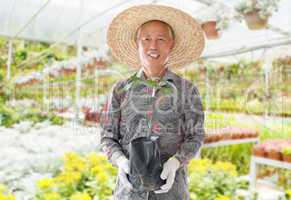 Asian Chinese farmer