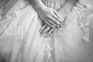 bride hand