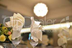 Banquet wedding table