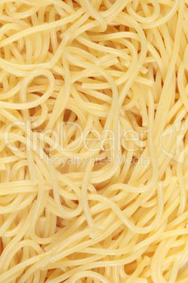 Hintergrund aus gekochten Spaghetti