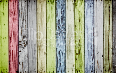 Colorful wooden background