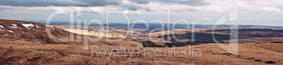 View from Holme Moss, looking towards Holmfirth