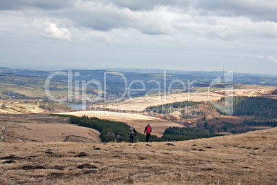 View from Holme Moss, looking towards Holmfirth